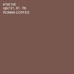 #79574E - Roman Coffee Color Image